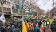 Stuttgart’ta binlerce kişi Halep’e yönelik işgali protesto etti