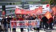 İşten atmalara karşı yürüyüş ve miting